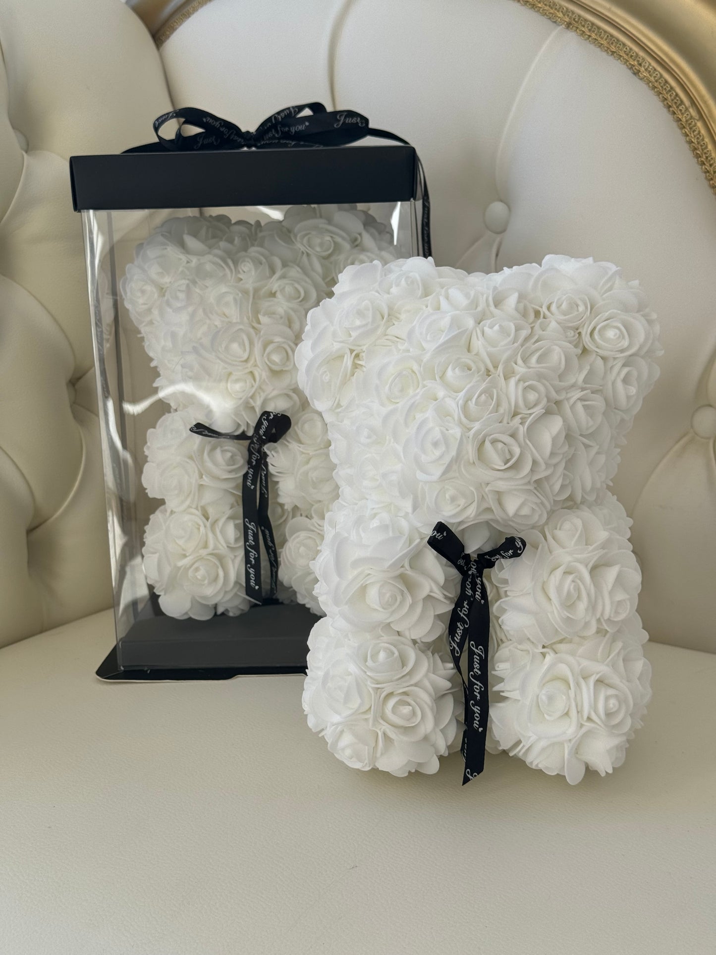 25cm Rose Teddy Bear