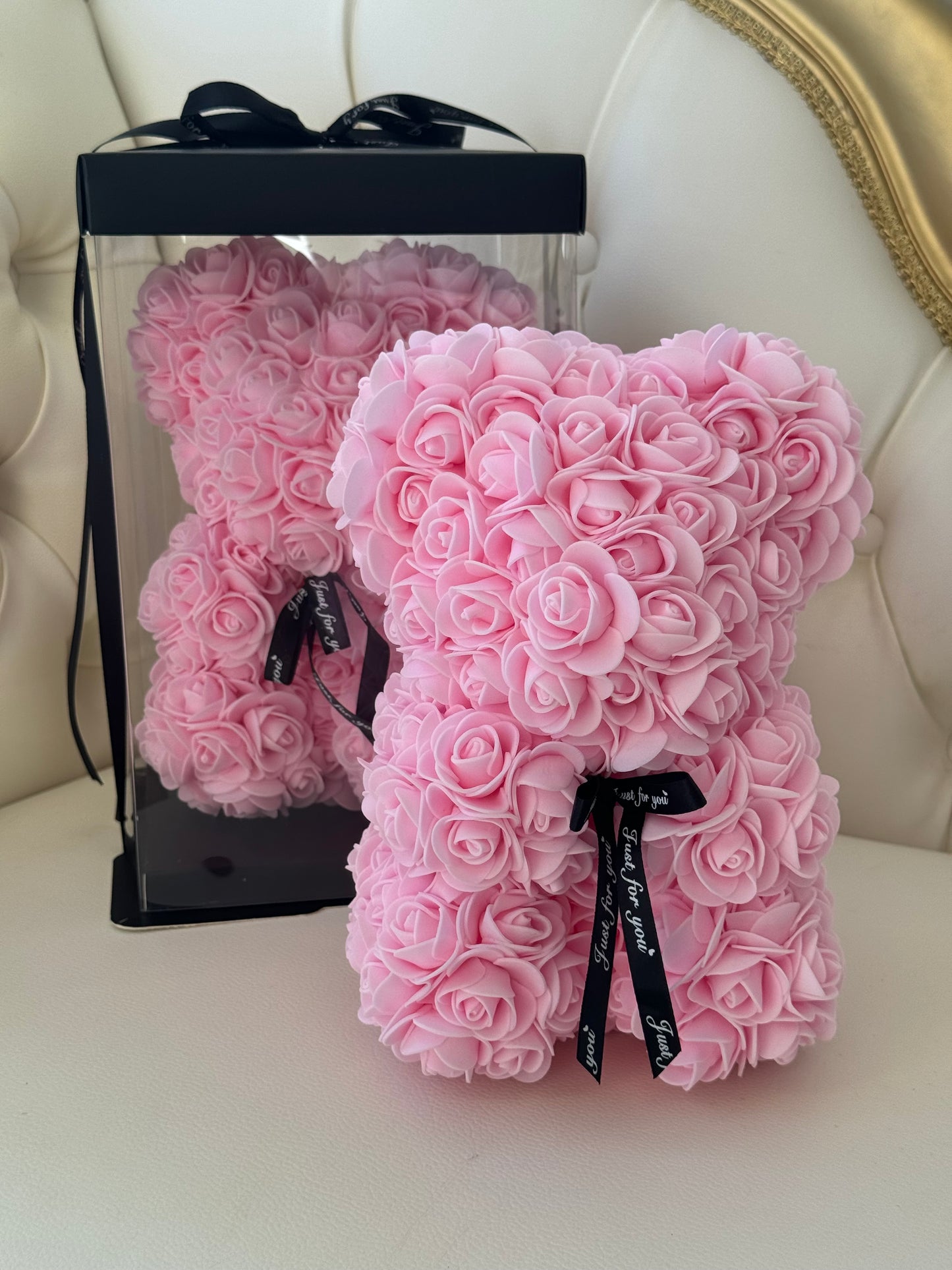 25cm Rose Teddy Bear