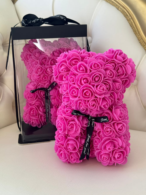 25cm Rose Teddy Bear